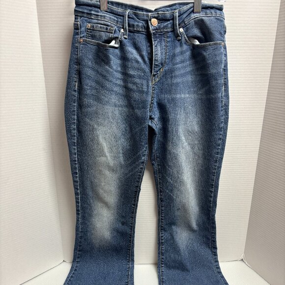 Women's Signature Levi Strauss Mid-Rise Boot Cut - Size 10M 30x32 - 1507 - Picture 1 of 6